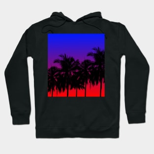 Palm Trees Palm Sunrise Square Vacation Hoodie